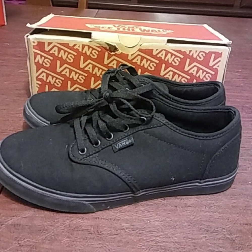 Black Mono Vans